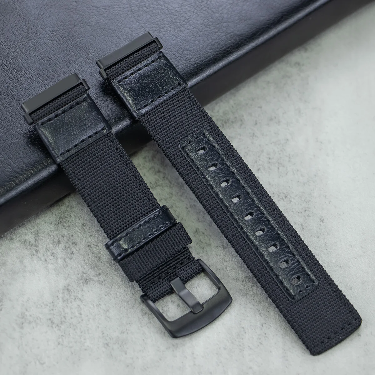 Nylon Sports Watch Band Replacement for Fitbit Versa and Sense Series