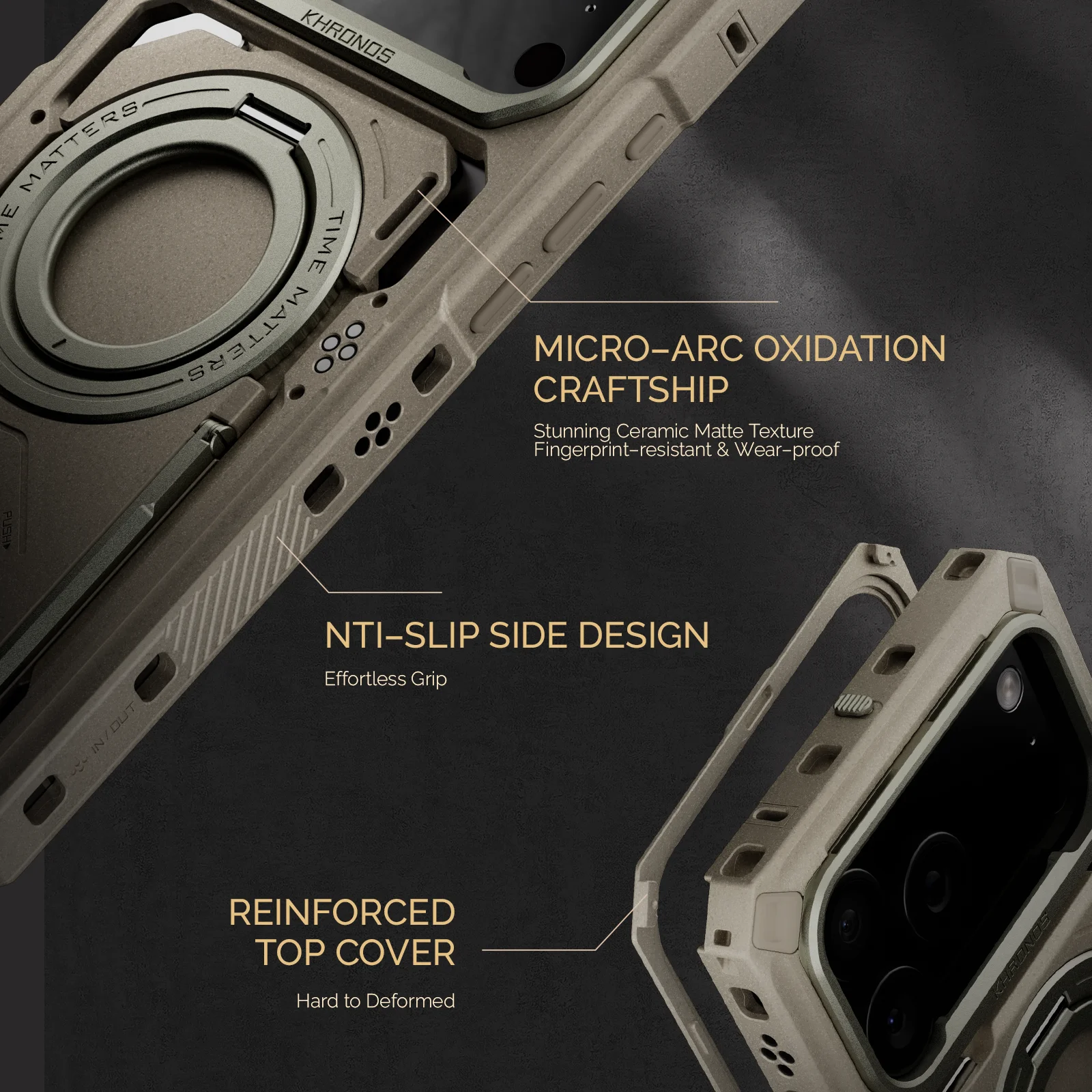 TILTA Khronos Classic 17 Pro/Pro Max モバイルビデオケージ iPhone