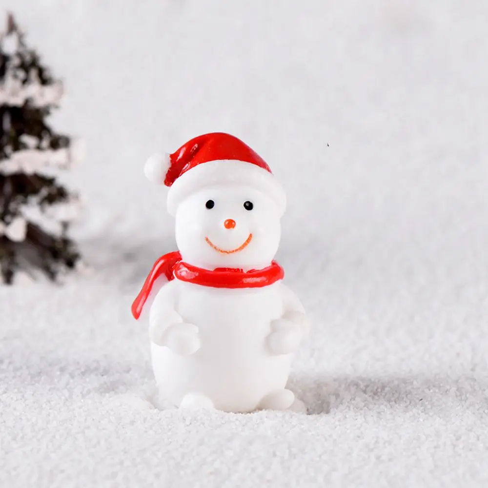 Mini Christmas Tree Garden Decor - Cute Holiday Ornament & Micro Landscape Figurine
