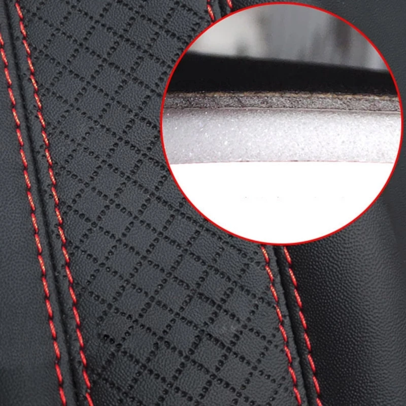 Car Accessories Seat Belt PU Leather Safety Belt Shoulder Cover Breathable Protection Seat Padding Pad Auto Interior Access seat belt covers seat belt protection seat belt protector car seat belt accessory safety belt shoulder guard