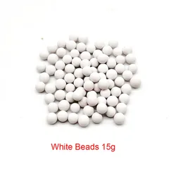 Enhanced Shower Water Purification Filter with Anion Mineral Beads (White Beads 15g)