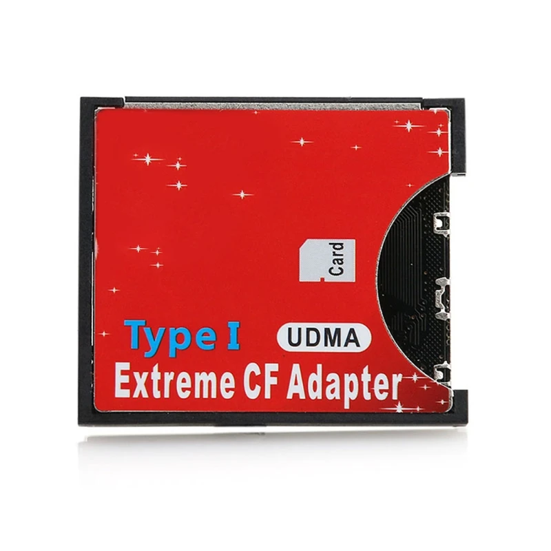 Фото Высококачественный адаптер для карт Micro-SD TF-CF Micro-SD SDHC SDXC в Compact Type I, преобразователь устройства чтения №4