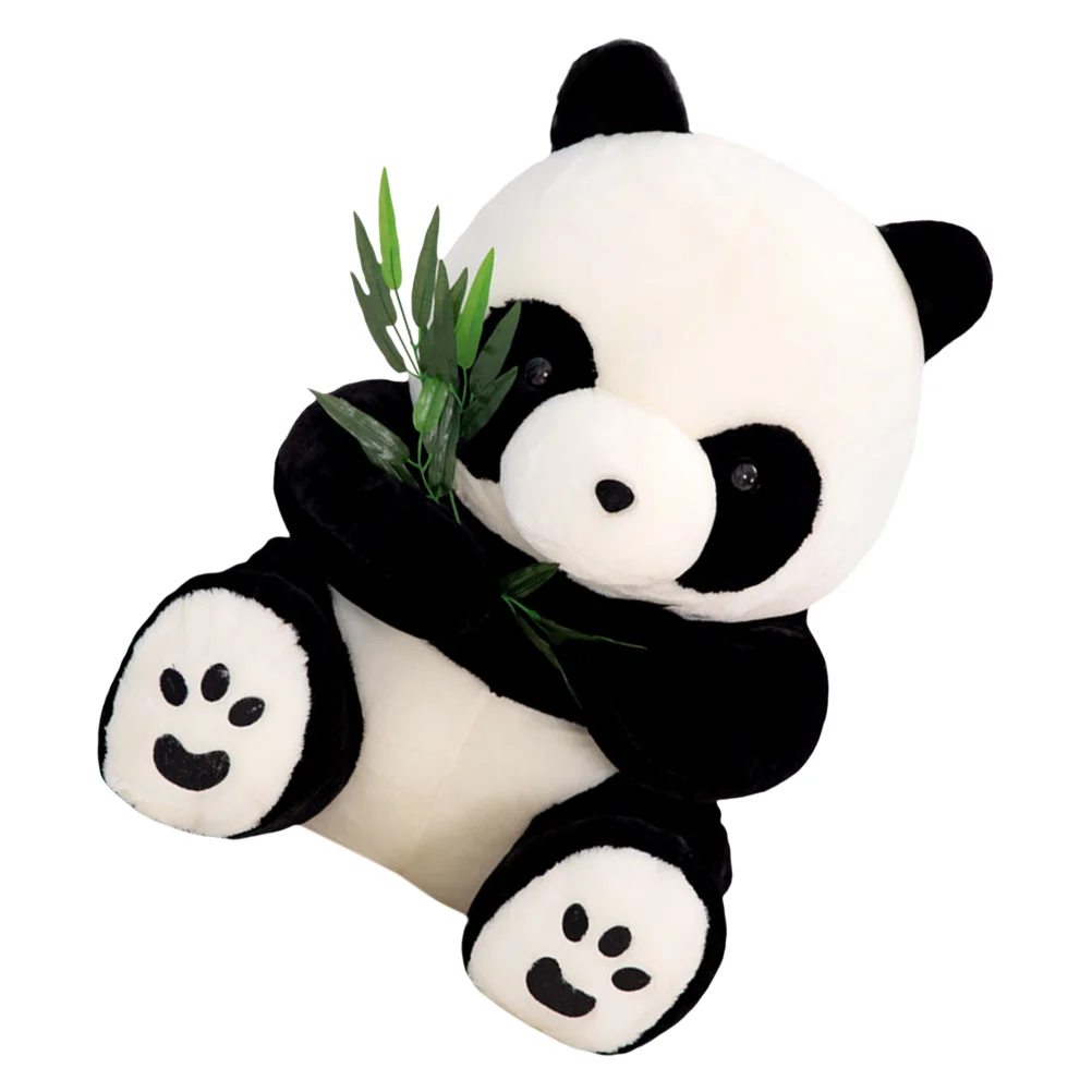 Panda Modeling Stuffed Panda Creative Panda Plush Stuffed Doll
