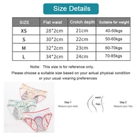 3 pièces/ensemble culotte menstruelle anti-fuite sous-vêtements menstruels pour filles pantalons Sexy sous-vêtements physiologiques nouveau produit slips imperméables 6