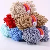 100g Fun Finger Loops Yarn Handcrafted Thick Wool Polyester Yarn No Need Hook or Needles Loop Yarn Perfect for Crafting Blankets 1