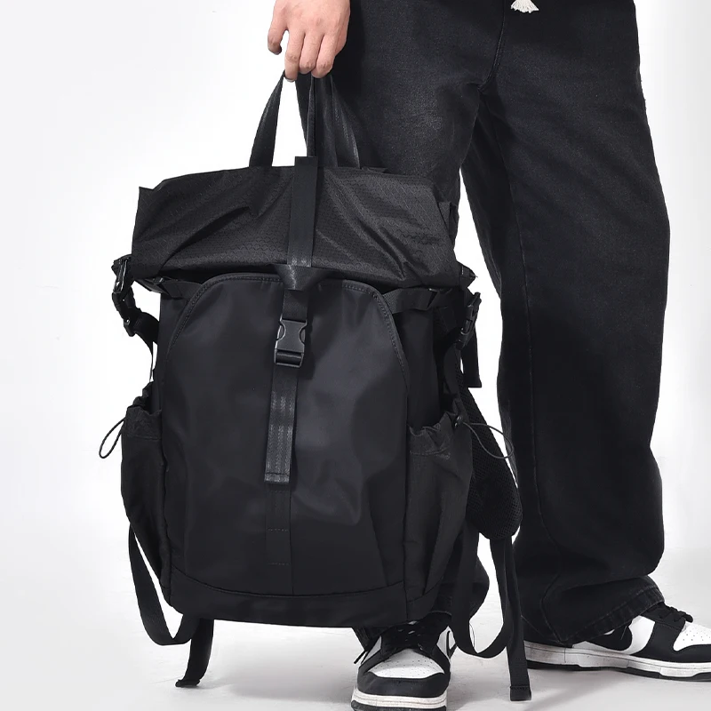 Men's Expand Large Capacity Backpack 15.6 inch Laptop Multifunctional Waterproof Travel Backpack Teen Male School Bags Mochilas