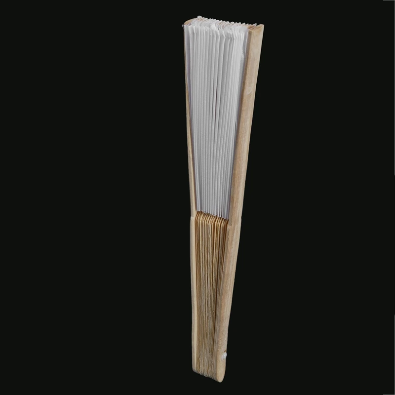 Hand Fan Silk Fans 10 pcs/lot 21cm White Color Fabric Hand Fan Silk Hand Fan Wedding Party Promotion Favor