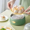 Double layer Egg Boiler Household Electric Egg Cooker Steamer Poacher Multifuctional Corn Milk Heating Breakfast Machine 220V 5