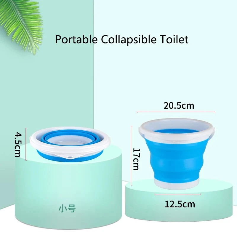 3L Collapsible Bucket Portable Folding Water Bucket Car Washing Fishing Household Plastic Travel Outdoor Camping