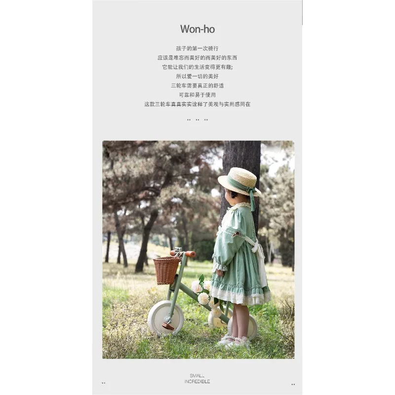 Children's tricycle bikes are suitable for 1-3-year-old music bicycles, baby children push pedal 2-6 bicycles.