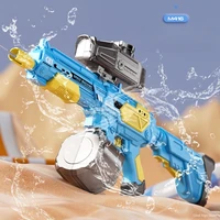 M416 Electric Water Guns Toy Automatic Manual 2 Modes Beach Blaster Powerful Summer Outdoor Toys for Children Boys Girls Adults 2