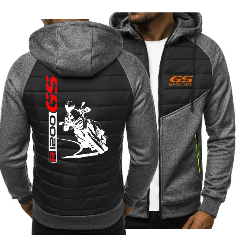 Sweat à capuche de moto imprimé logo BMW pour hommes, pull à fermeture  éclair, sweat-shirt sportif, veste de motard, vêtements, nouveau, 2023 -  AliExpress