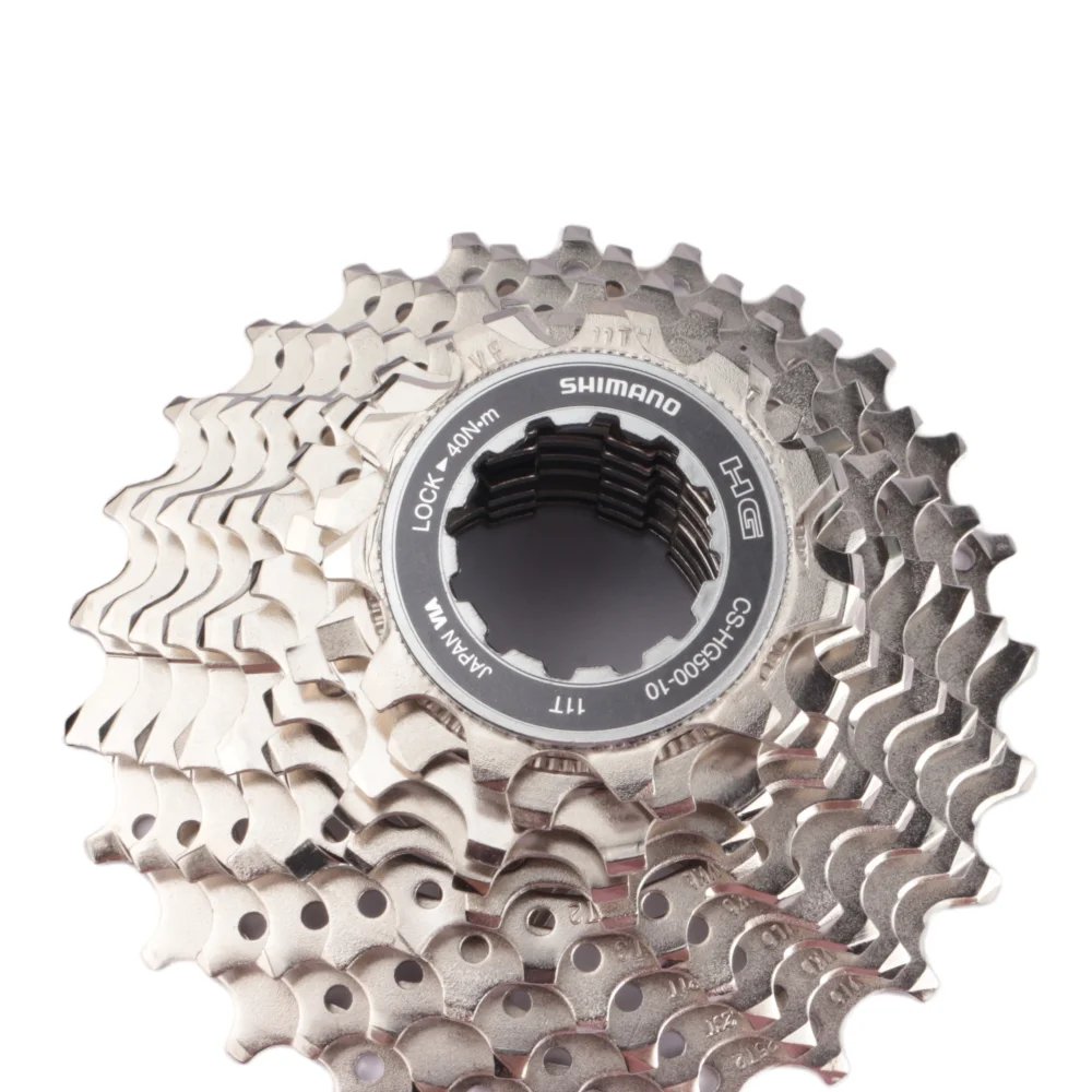 SHIMANO HG500 10-Speed Cassette Sprocket CS-HG500-10 Freewheel GRX Series HYPERGLIDE Bicycle Accessories Bike Parts bicycle cassette bicycle sprocket gear bike freewheel