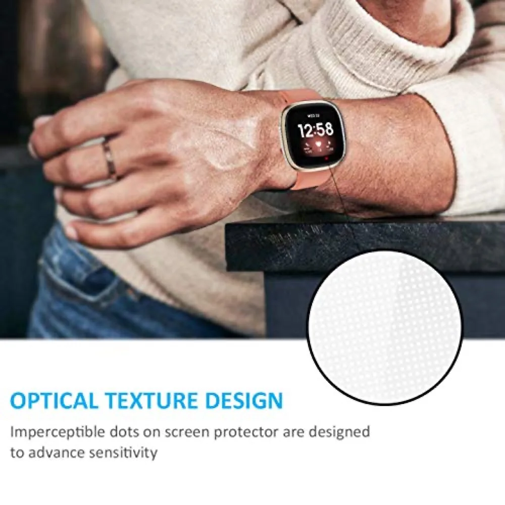 Fitbit Versa 4 3 2  Ʈ TPU  ü ֺ Ŀ ȣ ü ȭ  ׼ ȣ ̽ [3 ]