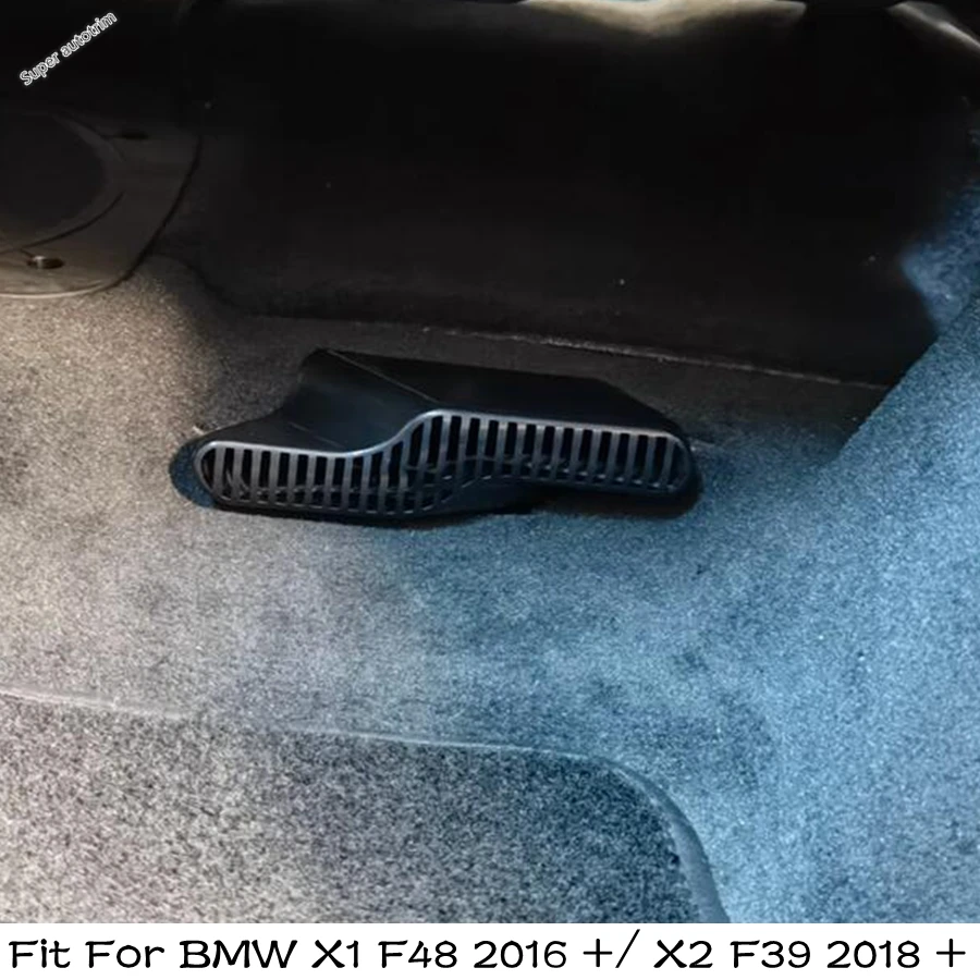 

Under Seat AC Air Duct Vent Outlet Protective Cover Grille Trim 2PCS For BMW X1 F48 2016 - 2021 / X2 F39 2018 - 2022 Accessories
