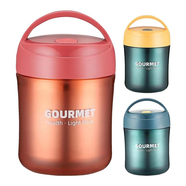 Stainless Steel Insulated Lunch Container  Square Thermos Hot Food  Container - Soup - Aliexpress