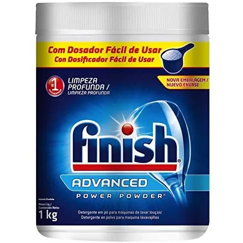 FINISH Detergente En Polvo Para Lavavajillas Recarga 1kg Finish