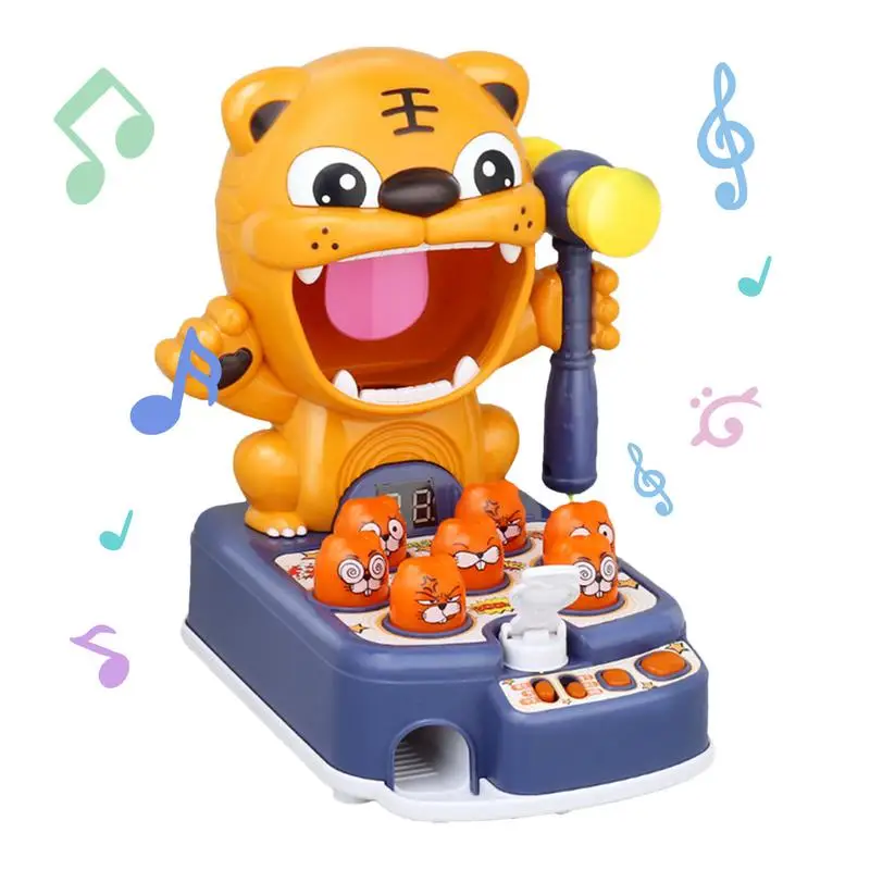 

Whack Game Toy Electronic Arcade Tiger Target Shooting Toys Tiger Shooting Toddler Toys Shooting Target Preschool Learning