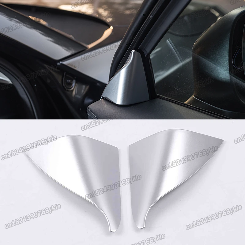 Embellecedores de plata mate para ventana delantera de adornos cromados para mazda cx 2017, 2018, 2019, 2020, 2021, 2022, cx5, cx 5, accesorios interiores|Molduras - AliExpress