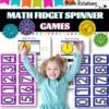 Math Fidget Spinners for Kid Mathematical Fidget Spinner Teaching Enlightenment Interactive Game Add Minus Multiply Divide Toy 4