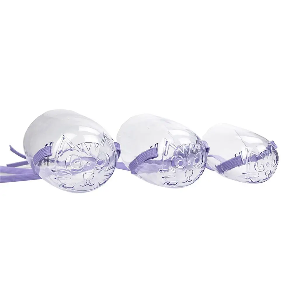 Transparent Cat Muzzle For Grooming Anti-bite Recovery Mask_voghion.com
