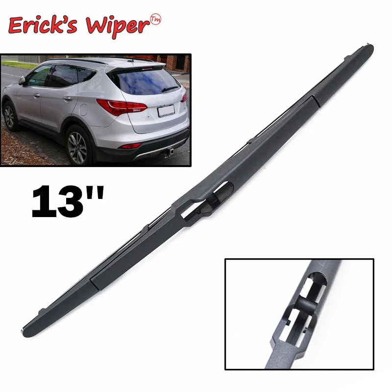 

Erick's Wiper 13" Rear Wiper Blade For Hyundai Santa Fe DM / Grand Santa Fe 2013 - 2017 Windshield Windscreen Window Brushes