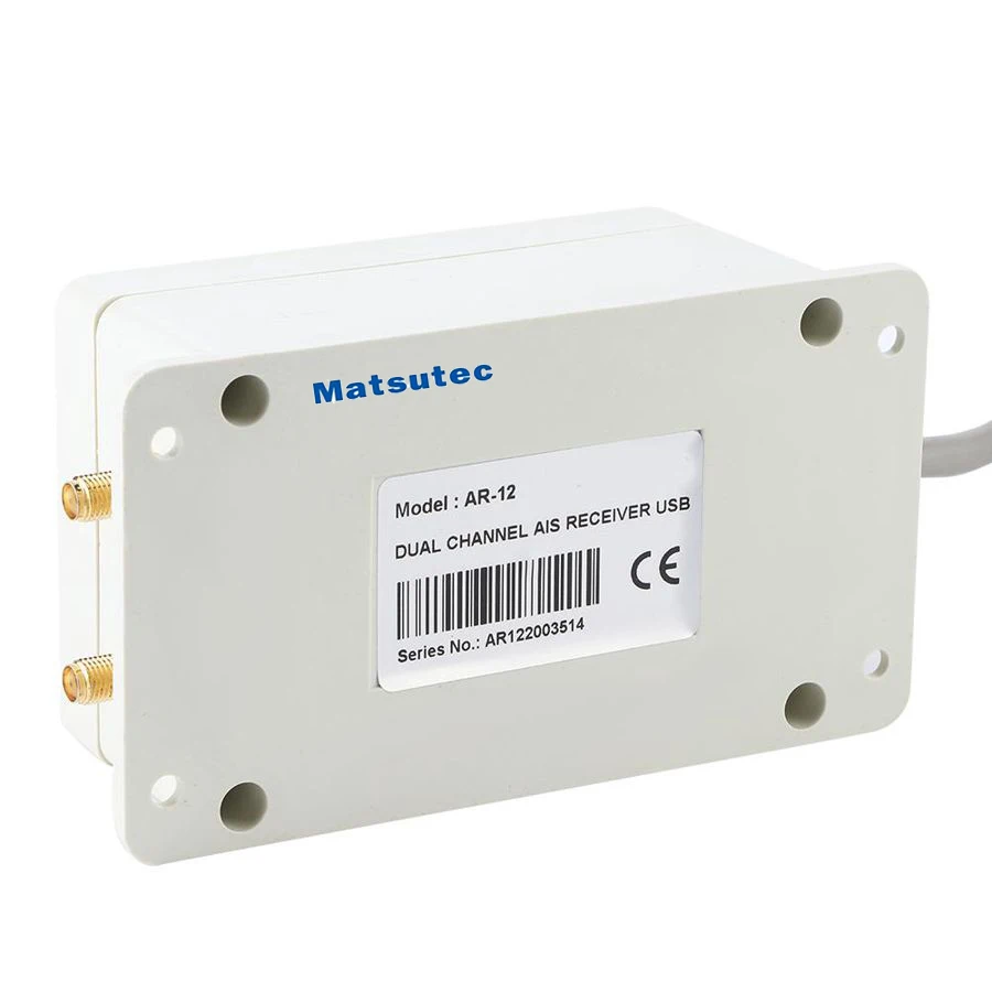 Matsutec AR-12 marine Dual Channel AIS Receiver with RS232 RS422 USB output