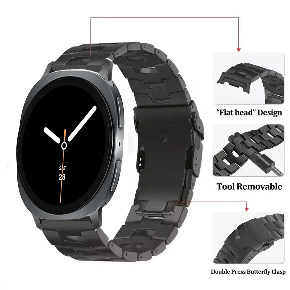 Titanium Band Bracelet for Smartwatch - Premium Wristband Strap