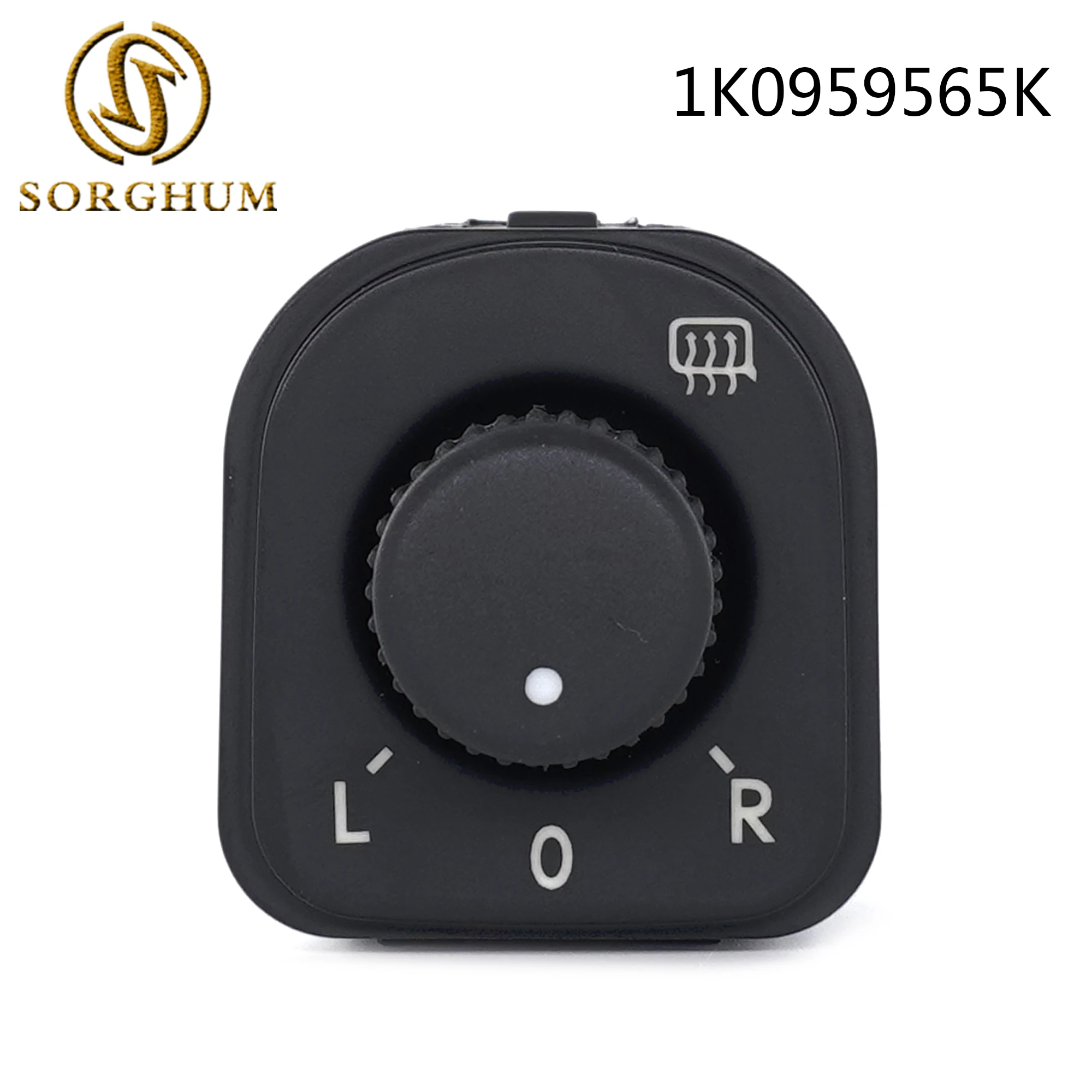 

Sorghum 1K0959565K 1K0 959 565K New Side View Mirror Control Switch Adjust Knob For Volkswagen VW Jetta MK5 Golf 6 Tiguan Passat