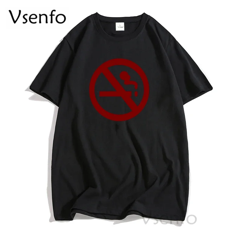 Marceline não fuma camisetas para homens, desgaste engraçado da rua, algodão, manga curta, T-pescoço, streetwear verão