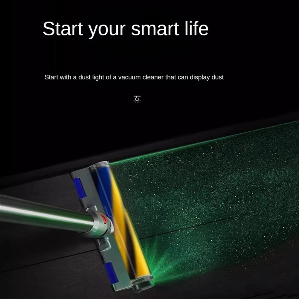 Universal Vacuum Cleaner LED Laser Light Attachment for Pet Hair and Dust Removal