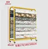 Textile fabric display rack, fabric roll display rack, tablecloth fabric display rack, mobile island rack 2