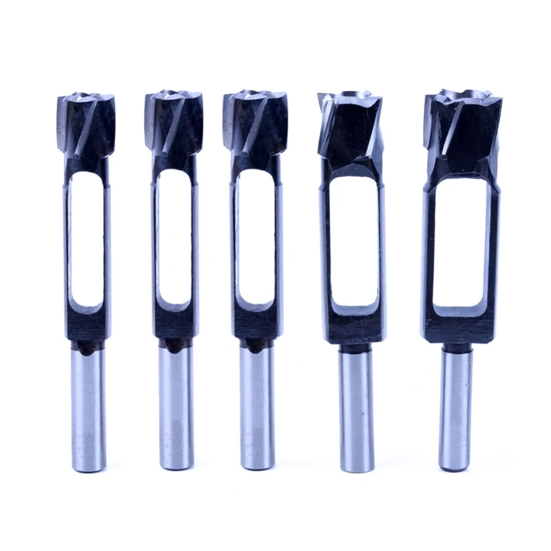 

Y1UU Wood Tenon Dowel Plug Cutter 5Pcs Set Tenon Cutter Plug Woodworking Tool