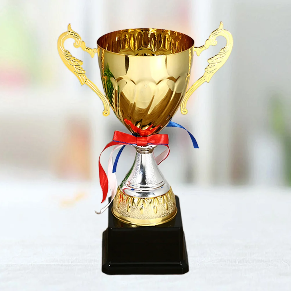 

Gold Award Trophies Metal Trophy Cups First Place Keepsake Reward Prizes Gift for Sports Tournaments School Award Game Prize