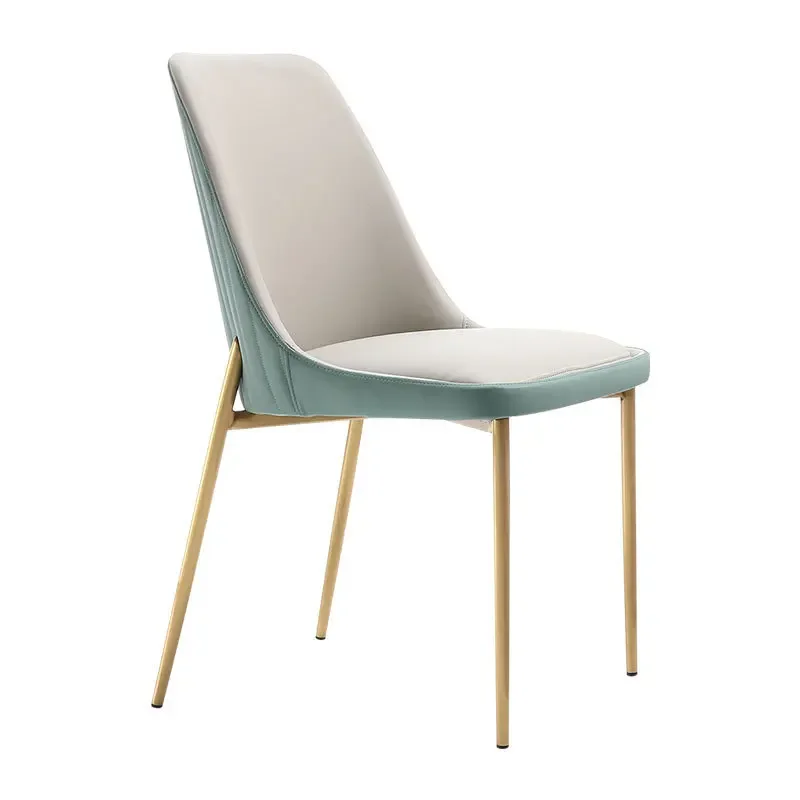 

Italian minimalist luxury dining Nordic dressing stool book desk and study back makeup chair home dining room