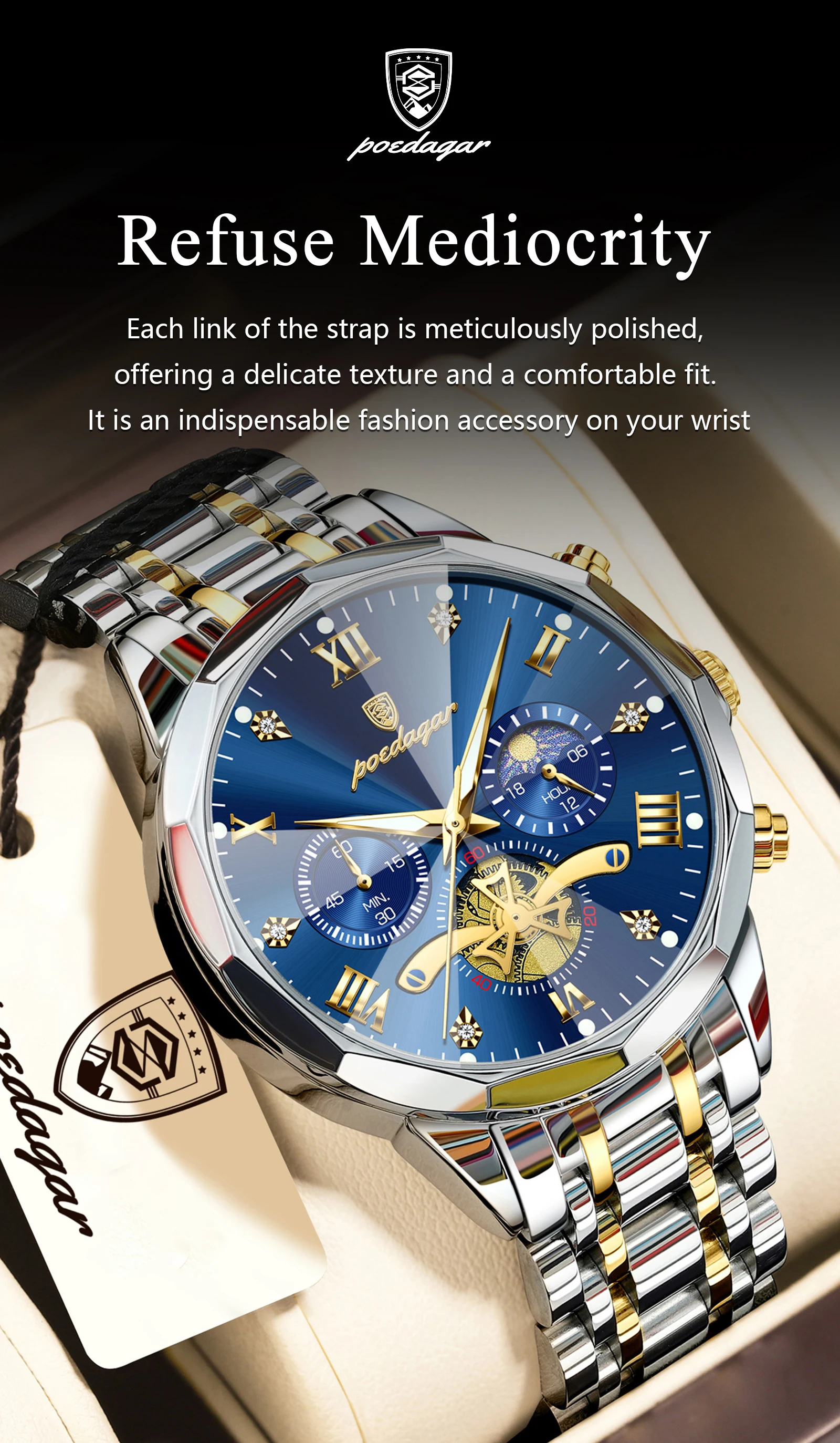 POEDAGAR Watch Detail 16