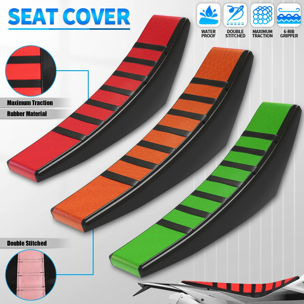 

Dirt Bike Gripper Soft Off-road Seat Cushions Cover FOR HONDA CRF250X CRF450R CRF450RX CRF450X CRM250 CRM250AR CRM250R CR125R
