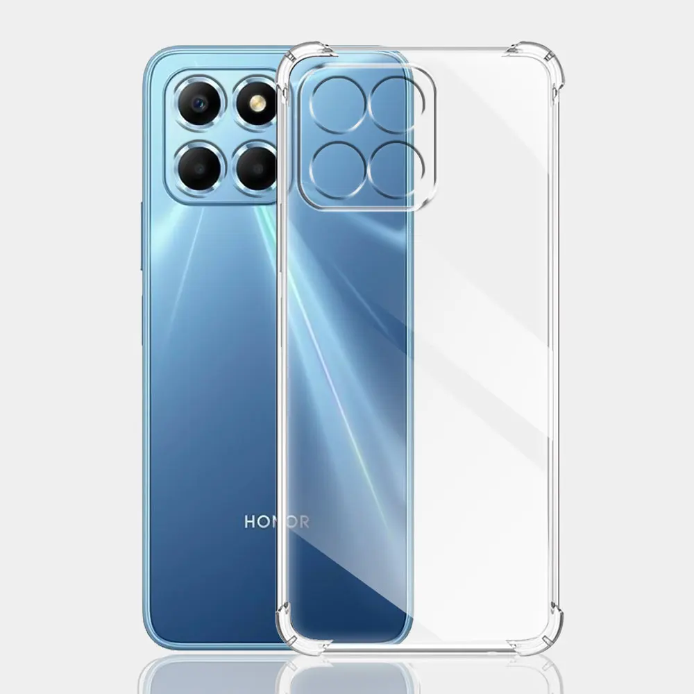 Custodia Antiurto Per Honor X8 5G Cover Custodia Morbida In Silicone Trasparente Per Huawei Honor X8 4G Coque Per Honorx8 X8 Fundas