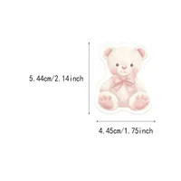 50PCS Pink Cartoon Graffiti Fun Pink DIY Stickers Scrapbook Manual Mobile Luggage Skateboard Waterproof Stickers 3