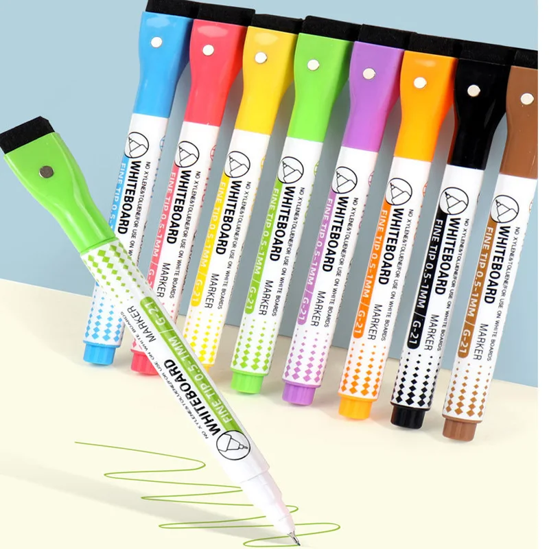 DOEWORKS Lavagna Bianca Magnetica A4 Da Scrivania, Doppia Faccia