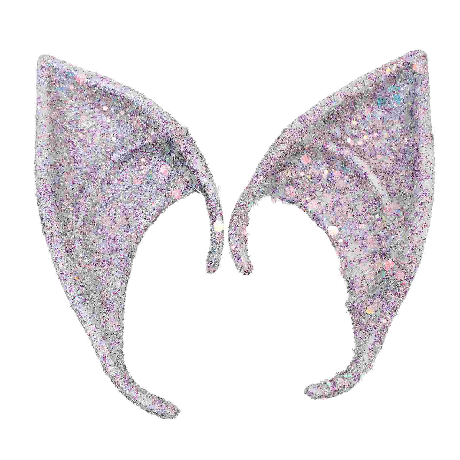 

Cosplay Elf Ears Halloween Party Props Emulsion Luminous Masquerade Fairy Cosplay Latex
