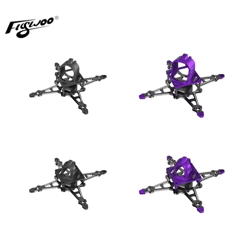 Kit cadre FLYWOO Firefly 16/18 1S Nano Baby V3 pour micro drones FPV