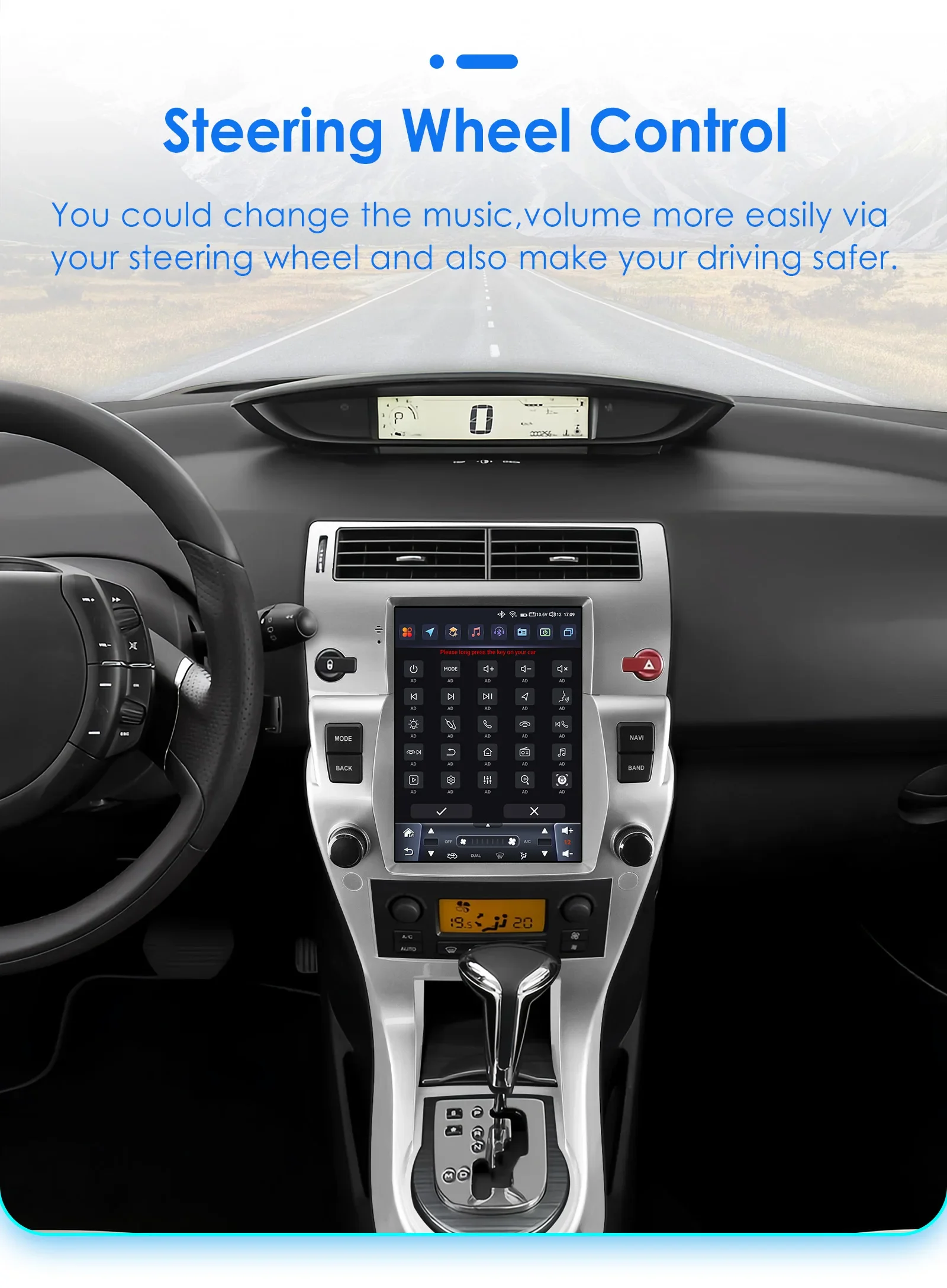 Hizpo 9,7 ''Android 14 Auto-Multimedia-Player Für Citroen C4 C-Triomphe Quatre 2004-2014 GPS Carplay 4G AI Bluetooth WIFI FM RDS – Detail 38