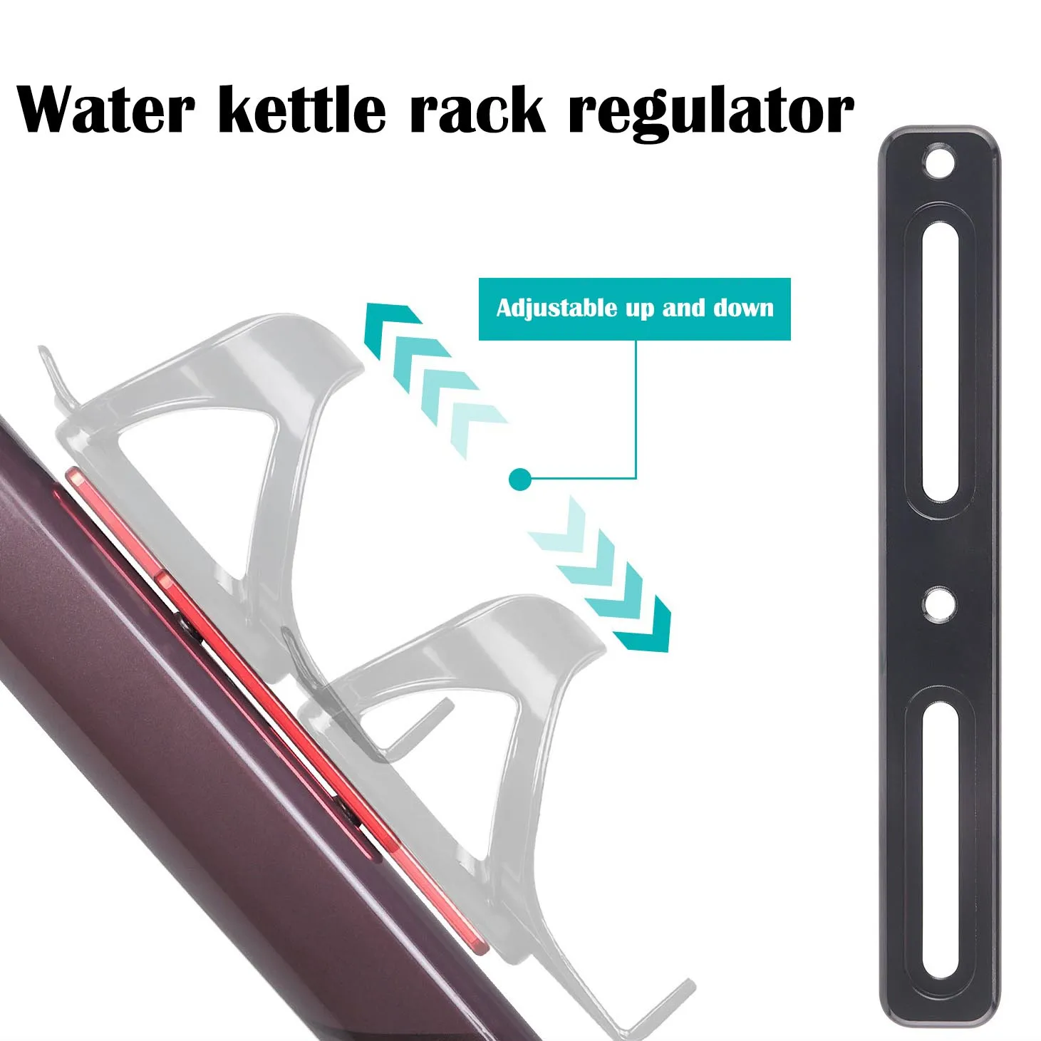 Cycling Bottle Holder Adapter Road Mountian Bike Bottle Cage Adjuster Bicycle Alt Position Cage Mount Bicycle Hole