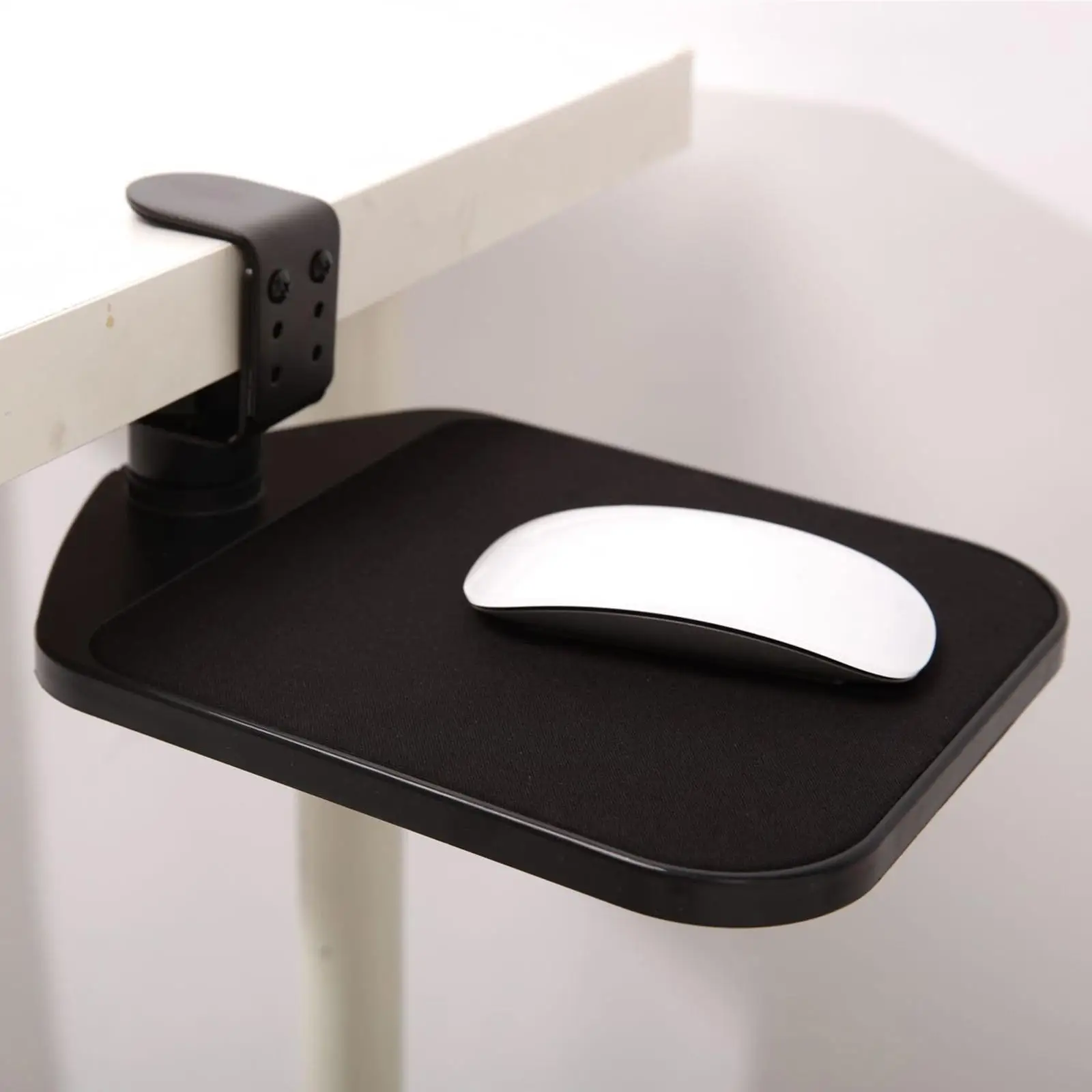 Adjustable Mouse Pad Clip On Desktop Device Holder Table Mount for Work Home