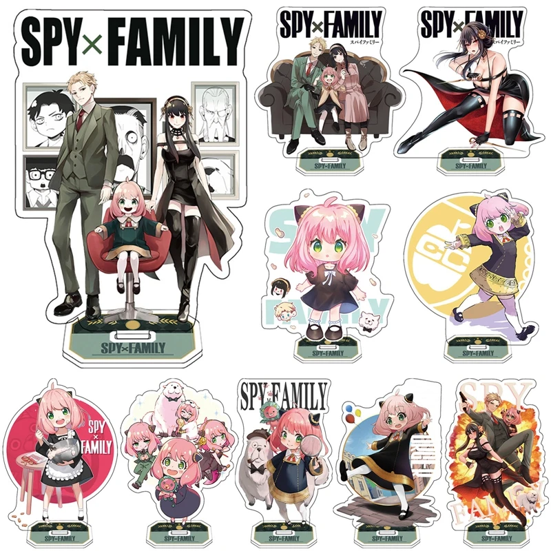 

Spy x Family Acrylic Stand Models Forger Anya Yor Loid Character Anime Spy Family Acrylic Figures Desk Decoration Toy Gift