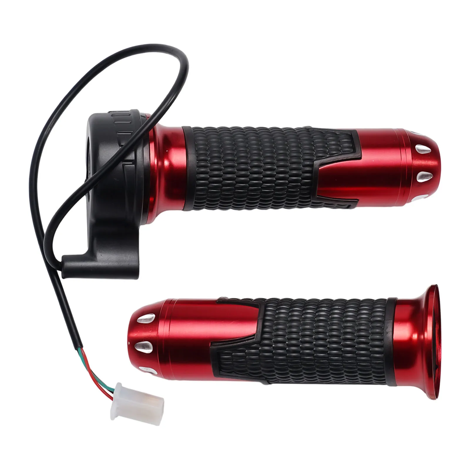

Throttles Twist-Throttle Bicycle Throttle 350mm Line Length ABS+Aluminum Alloy Forward/Reverse Electric Scooter