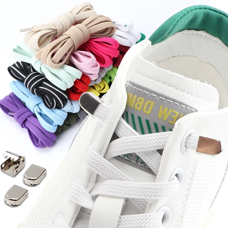 No Tie Elastic Shoe Laces One Size Fits All Adult and Kids