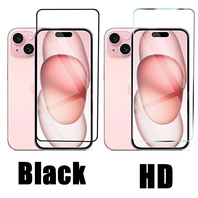 Premium Tempered Glass Screen Protector Case - 4-Pack Set
