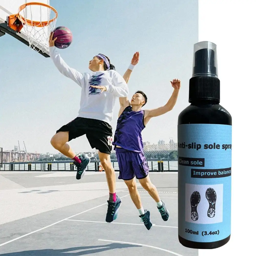 

Basketball Shoe Grip Spray 100ml Anti-slip Sole Spray Spray For Basketball Shoes Shoe Sole Protector Improves Traction Clea W2t3